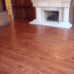 Maple Hardwood Floor, Custom Stain - Bellevue, WA